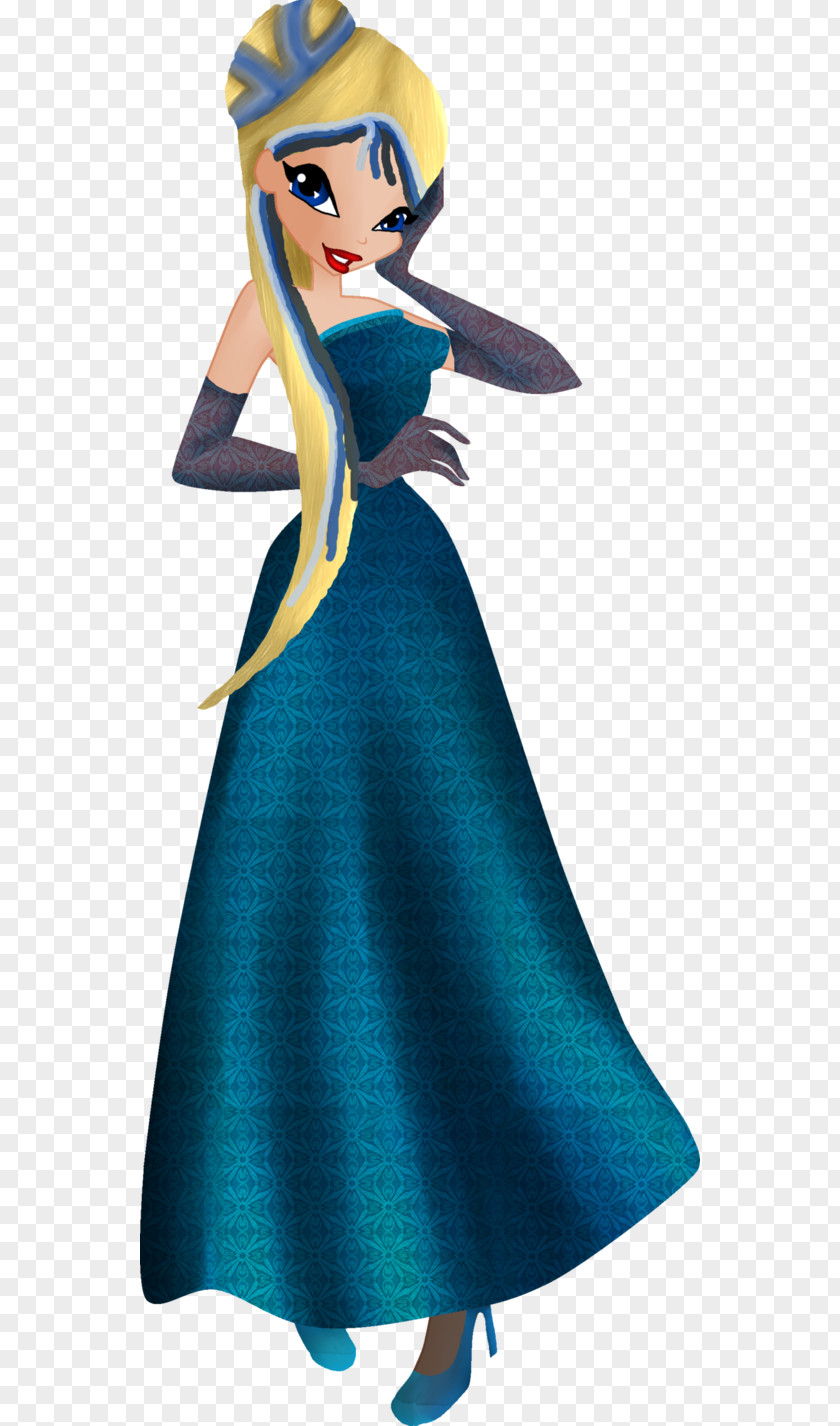 Alice Dress Costume Design Cartoon Figurine PNG