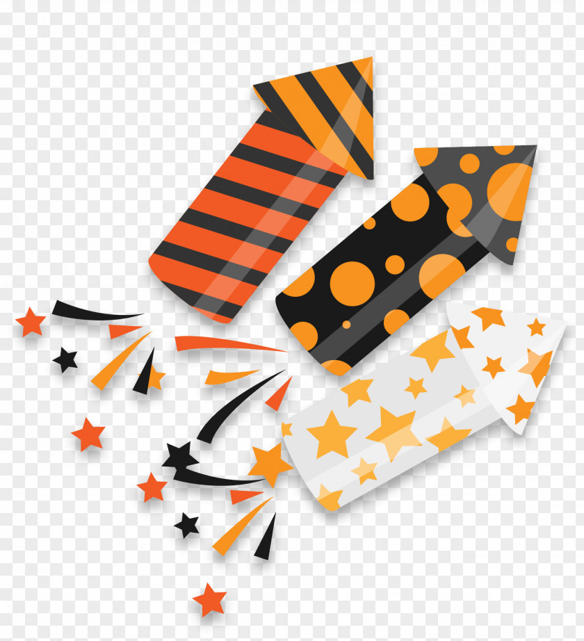 Christmas Pattern Halloween Party Firecracker PNG