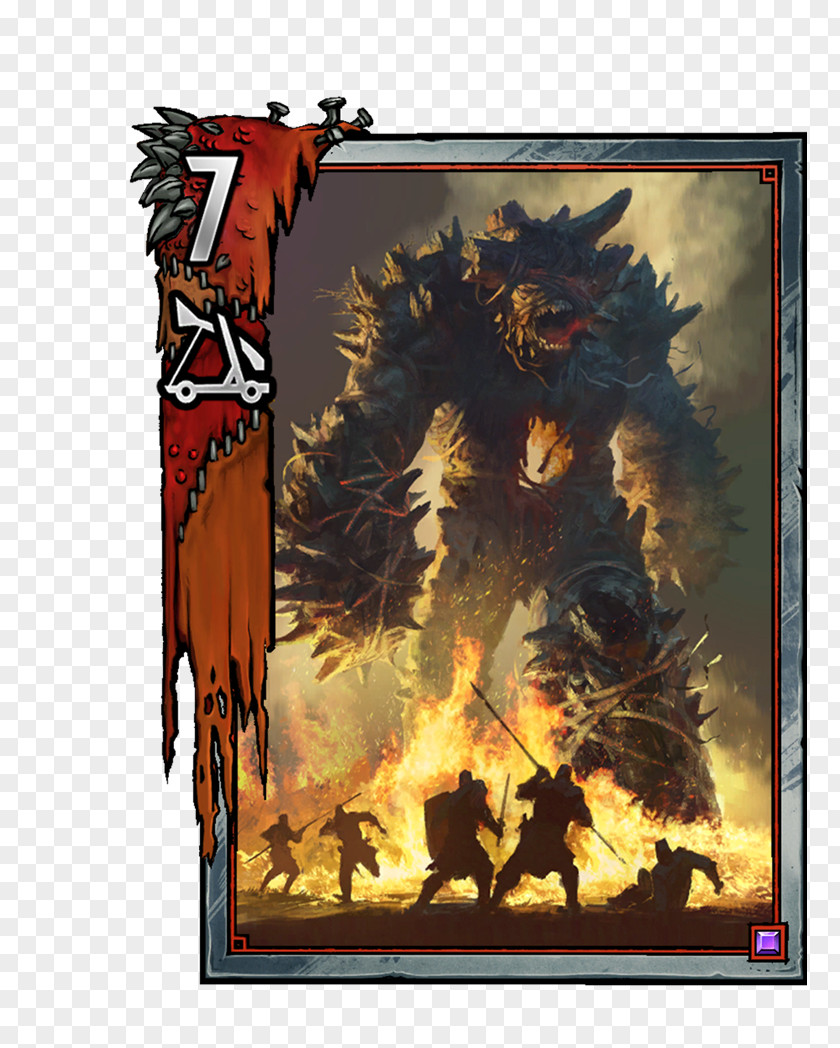 Fire Card Gwent: The Witcher Game 3: Wild Hunt Elemental CD Projekt PNG