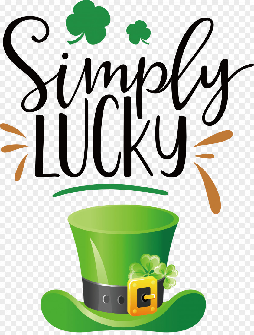 Simply Lucky St Patricks Day PNG