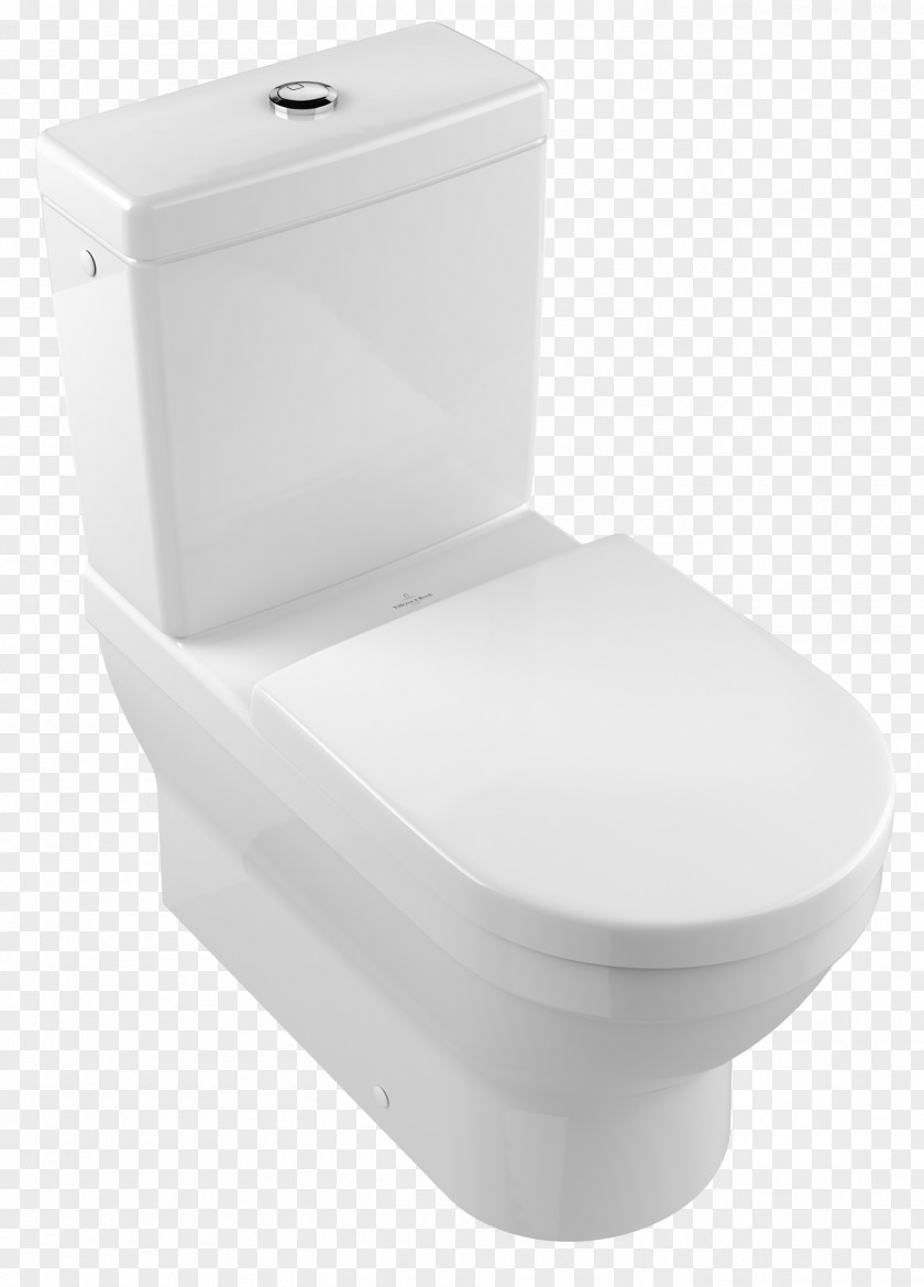 Wc Villeroy & Boch Flush Toilet Ceramic Roca PNG