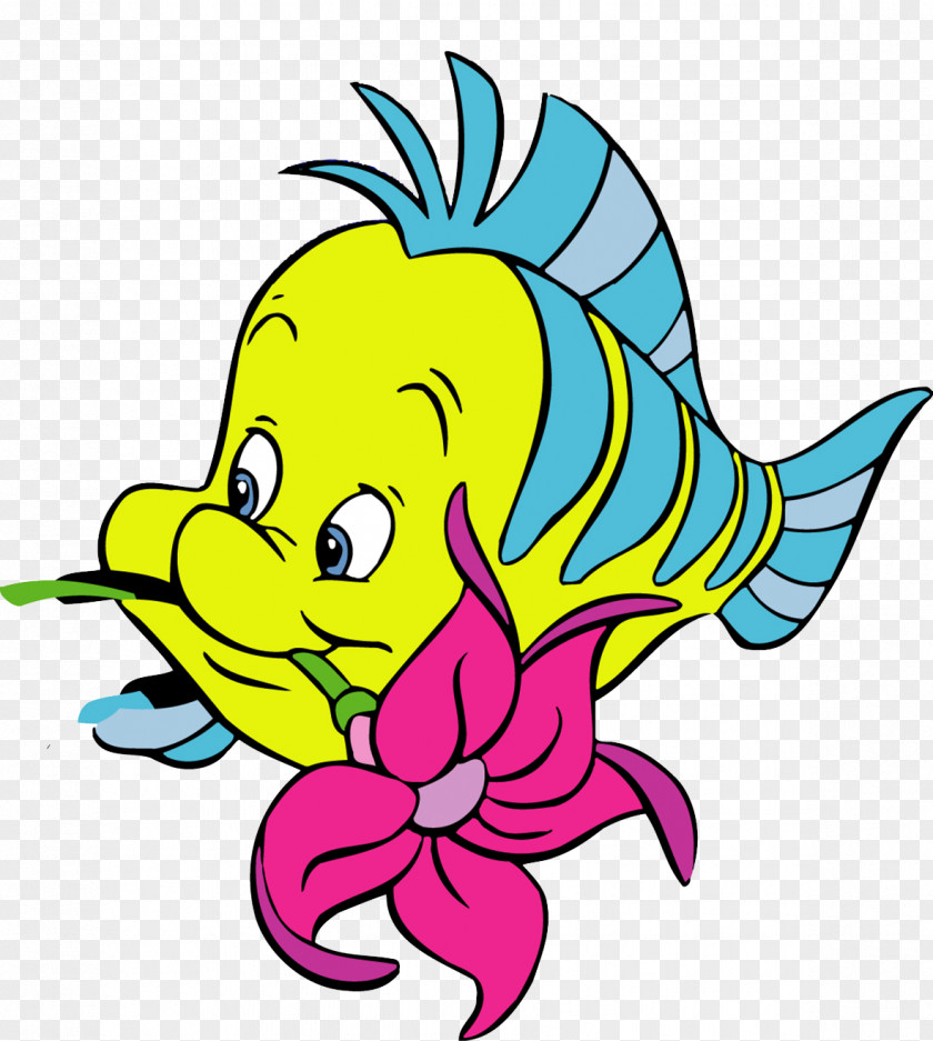 Cartoon Fish Flounder Clip Art PNG