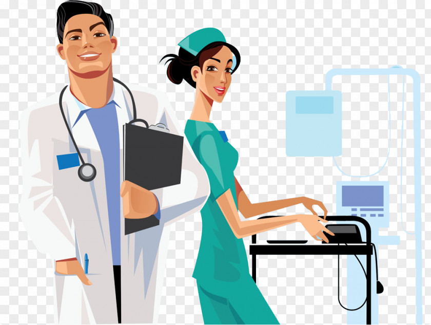 Doctors And Nurses Nursing Physician Health Care Illustration PNG