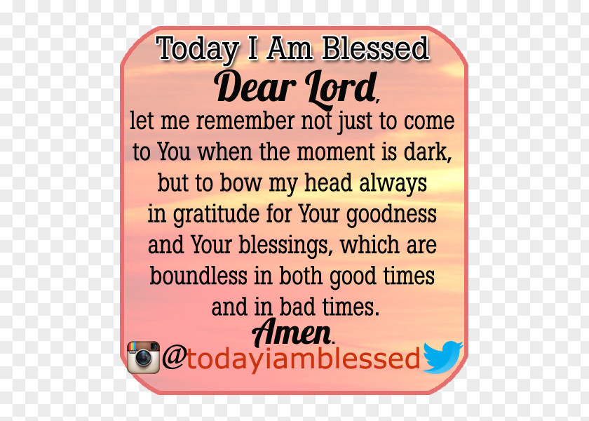 God Blessing Prayer Bible Quotation PNG