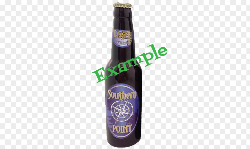 Beer Bottle Liqueur Glass PNG