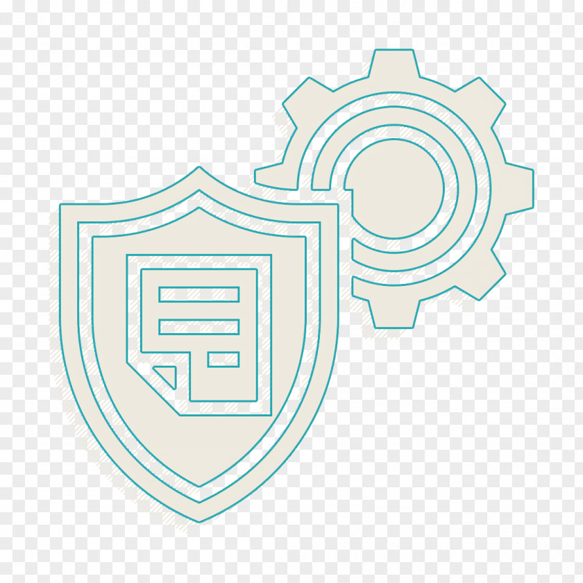 Business Analytics Icon Shield PNG
