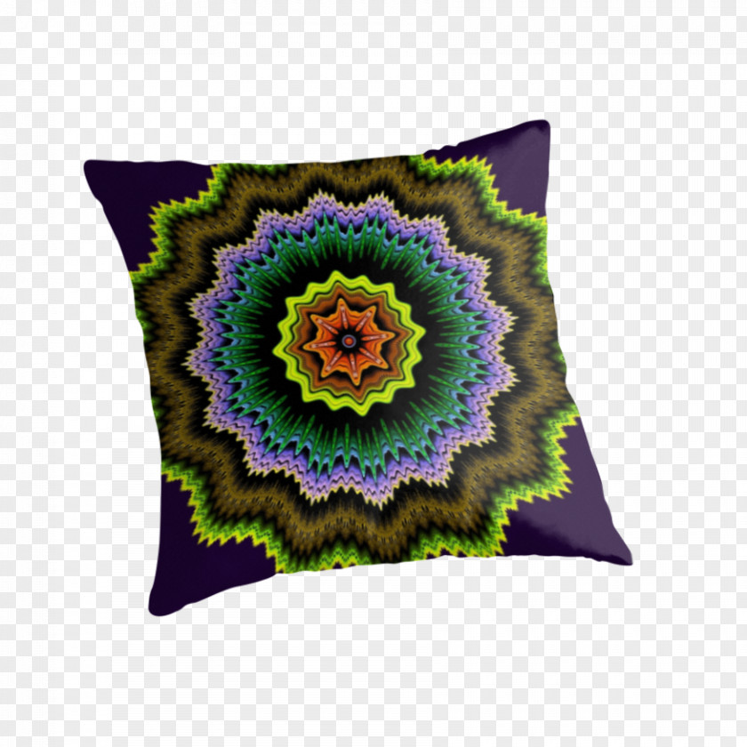 Flower Cushion Throw Pillows PNG