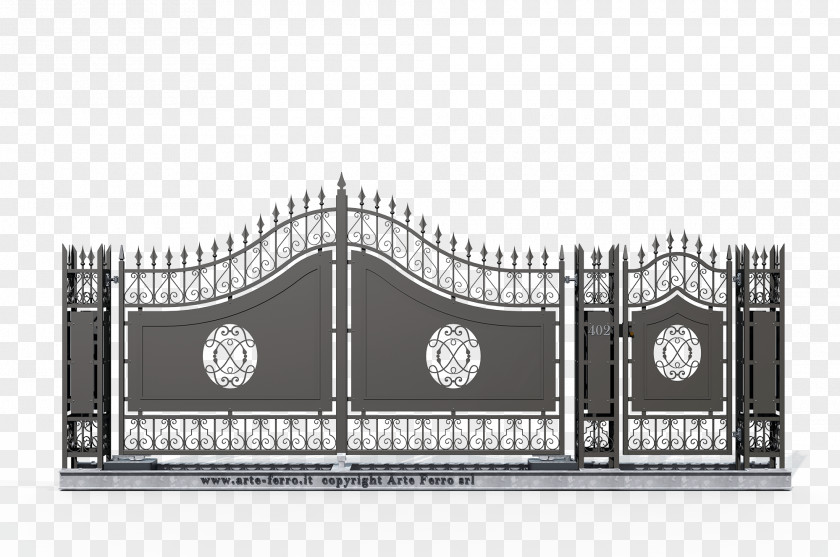 Gate Wrought Iron Drawing Sheet Metal PNG