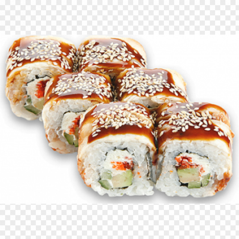 Sushi Roll Makizushi California Unagi Philadelphia PNG