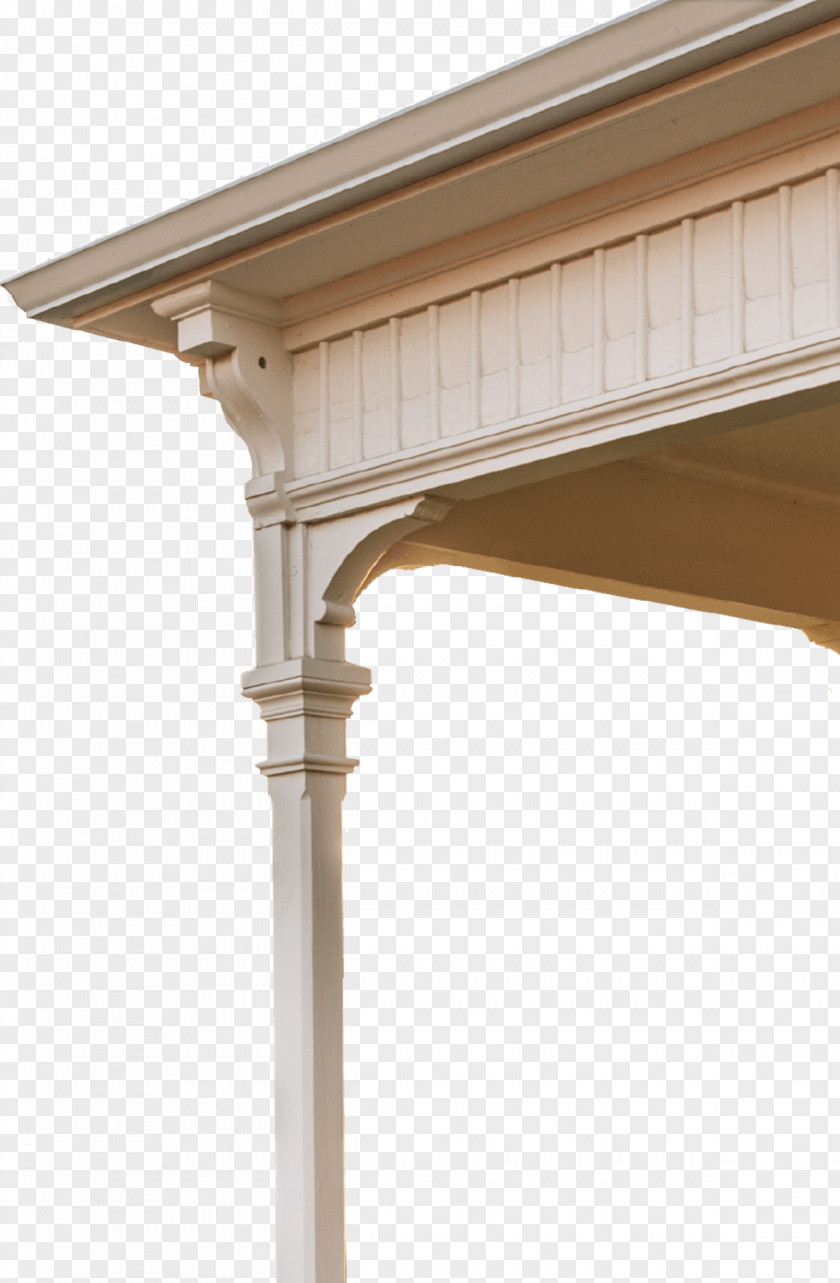 Curio Facade Column Angle PNG
