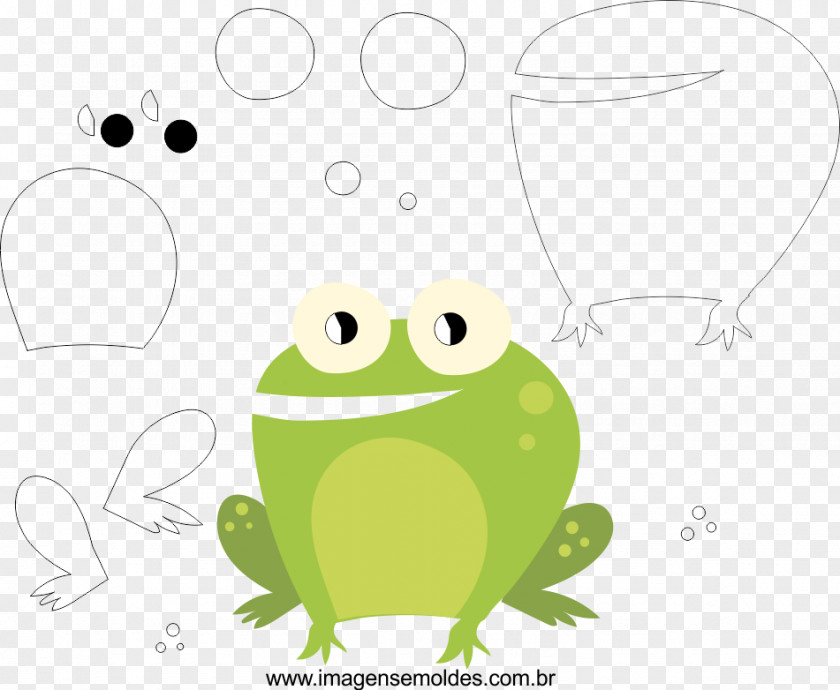 Girafa Tree Frog Toad Handicraft Molde Drawing PNG