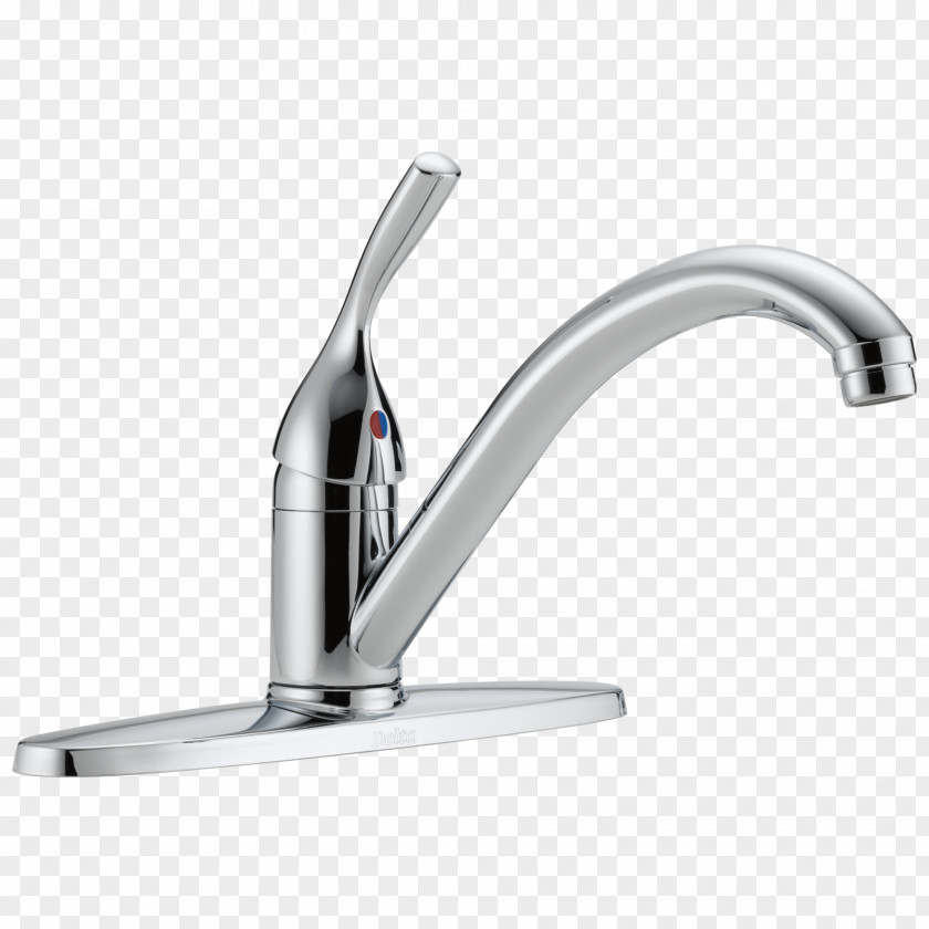 Kitchen Tap Handle Delta Faucet Company Chrome Plating PNG