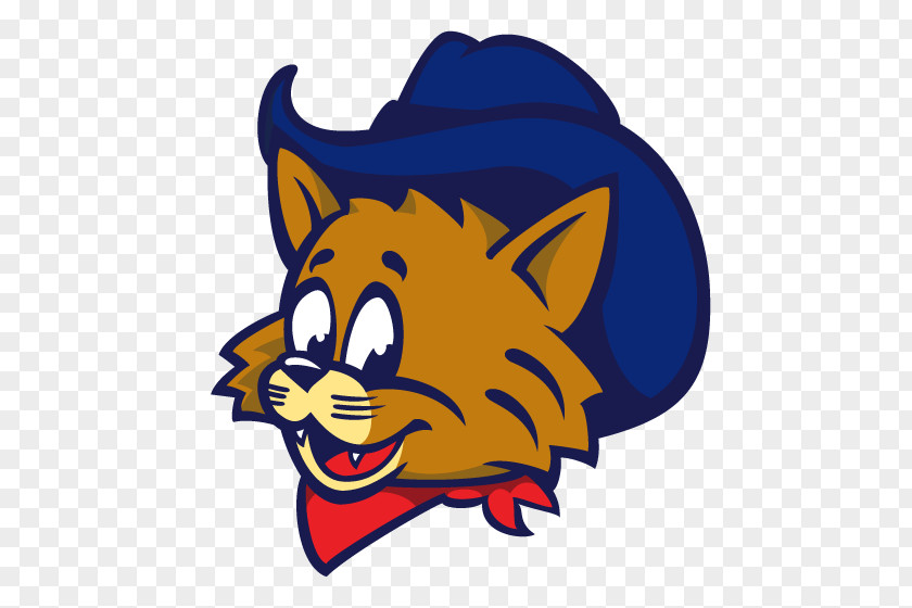 Wilbur And Wilma Wildcat Logo Mascot Clip Art PNG