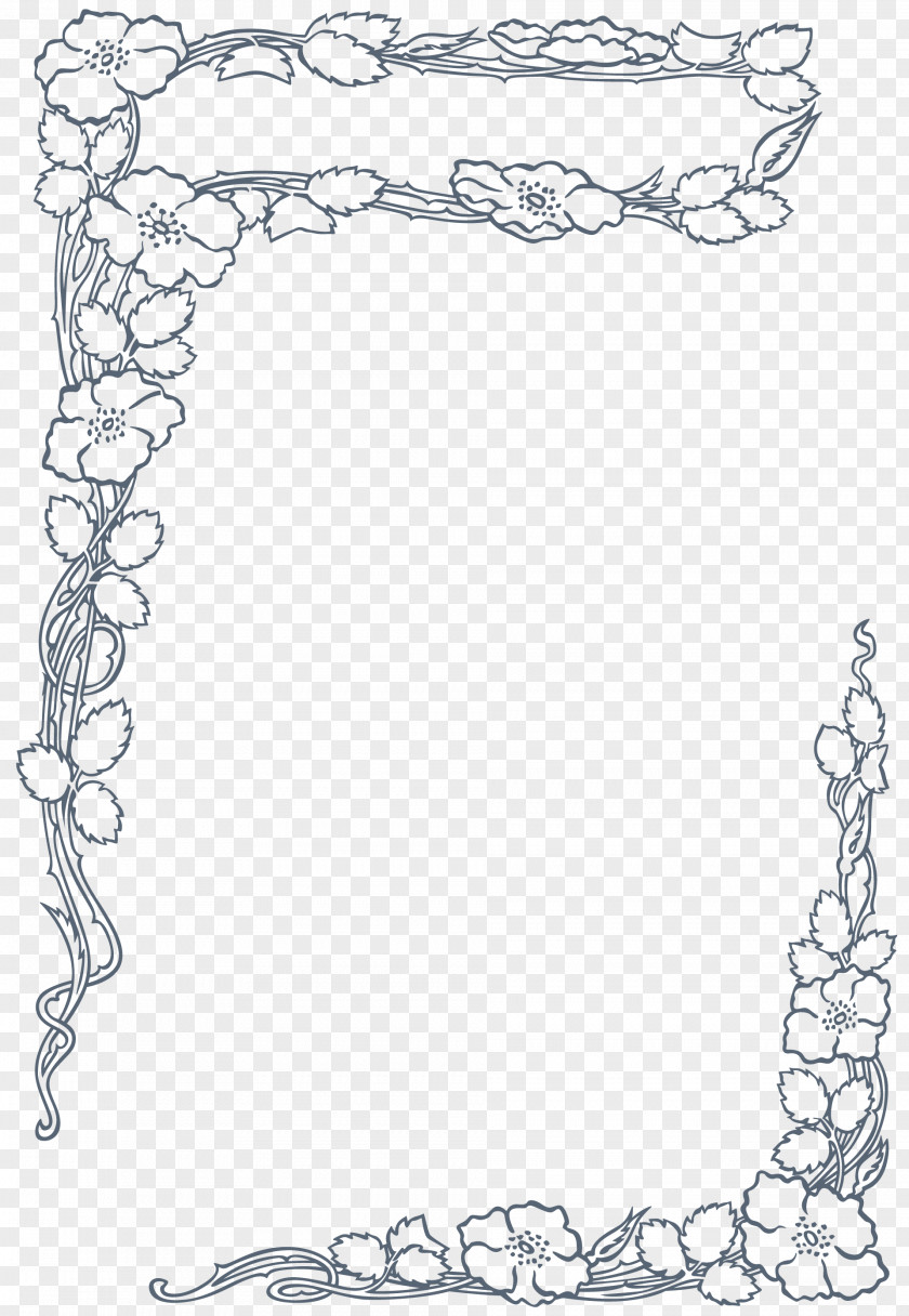 Art Nouveau Line Aesthetics PNG