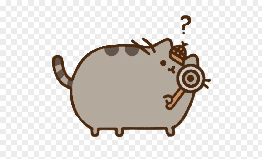 Cat Pusheen Kitten Gund PNG