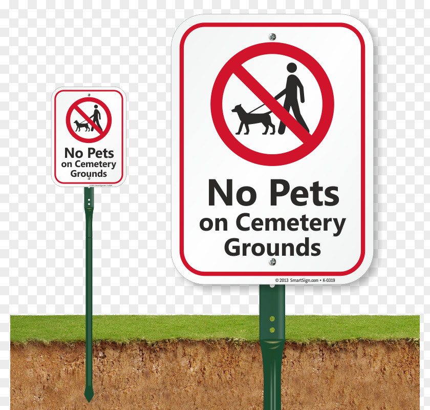 Cemetery Signs Dog Walking Traffic Sign Pet Signage PNG