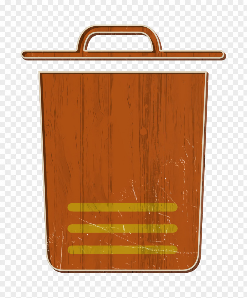 Metal Suitcase Essential Icon Trash PNG