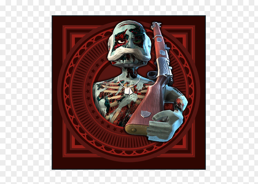 Skull Skeleton Block N Load Poster PNG