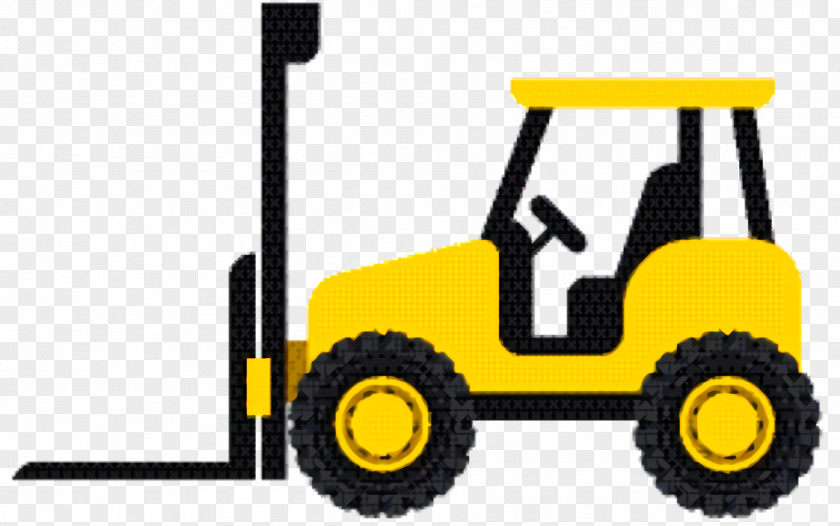 Car Forklift Truck Cartoon PNG