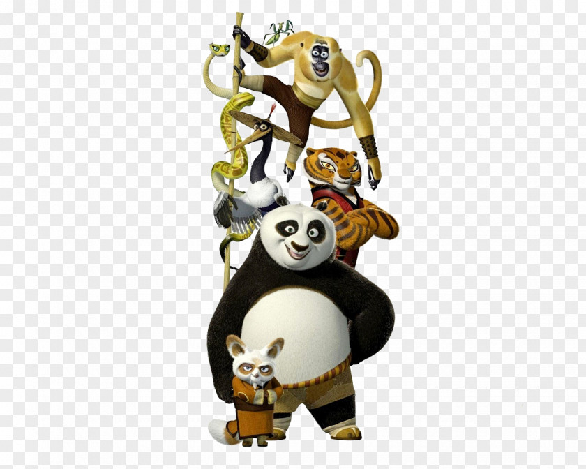 Kung-fu Panda Po Giant Master Shifu Tigress Kung Fu PNG
