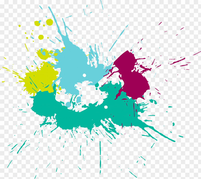 Paint Splash Ink Brush Inkstick Watercolor Painting PNG