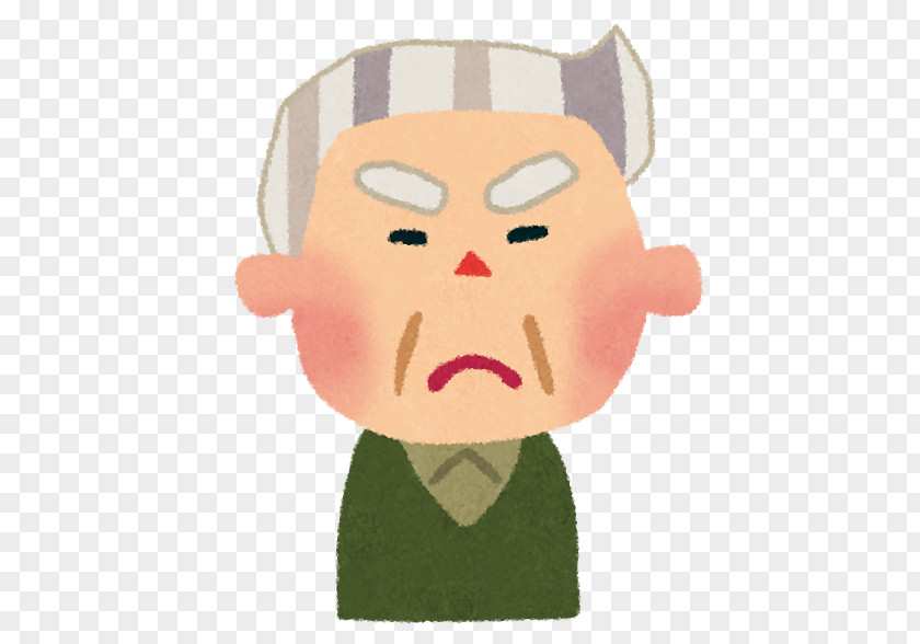 Anger Caregiver Old Age Home 独居老人 老人会 PNG