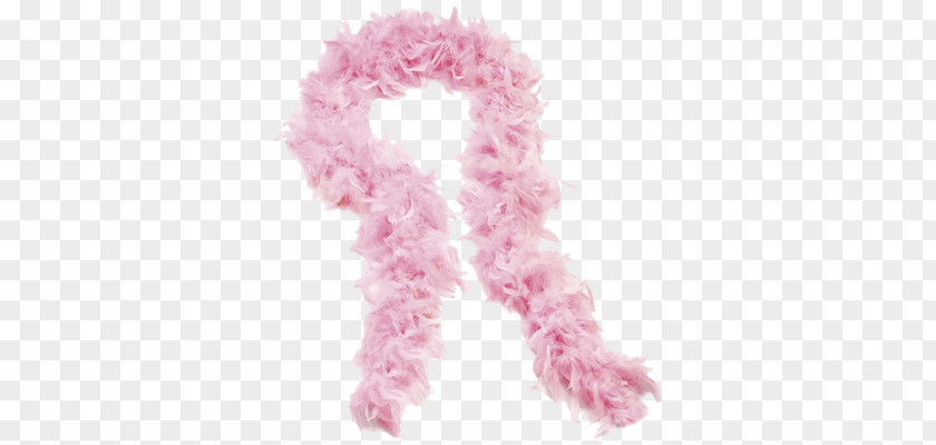 Dress Miss Piggy Feather Boa Costume Party Scarf PNG