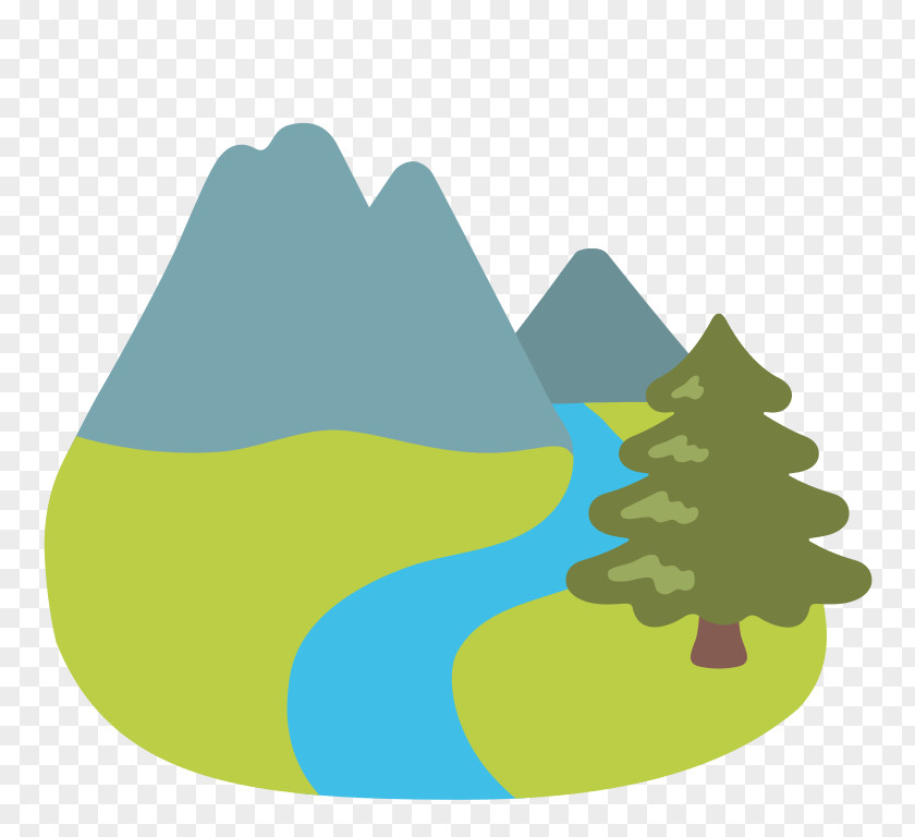 Emoji Pine Tree Text Messaging Clip Art PNG