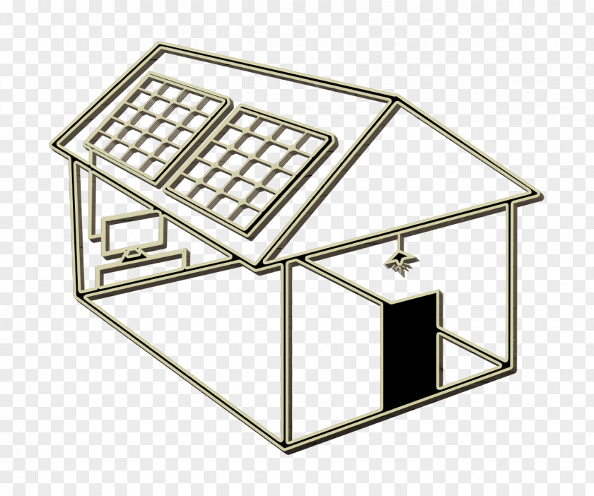 Energy Icons Icon Buildings Solar PNG