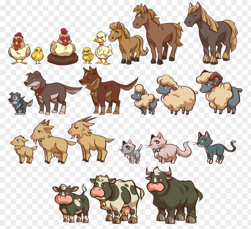 Farm Animals Fun Animal Games Learn The Sounds Jigsaw Puzzles Clip Art PNG