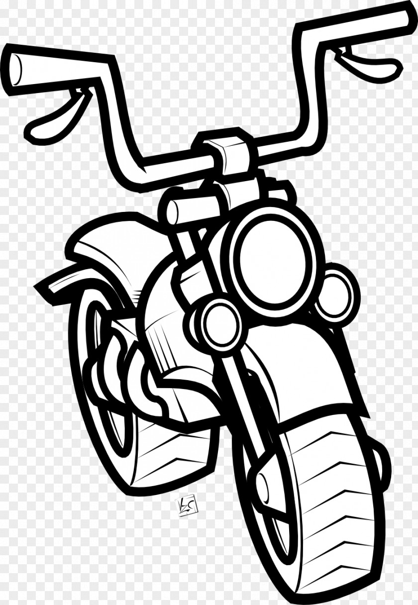 Motorcycle Monochrome Photography Drawing Bicycle Clip Art PNG