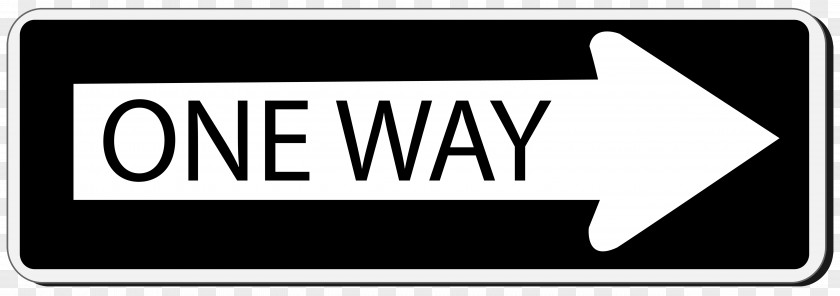 Signboard One-way Traffic Street Road Payment PNG