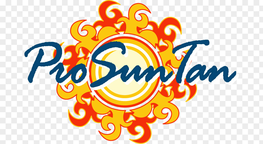 Sun Tanning Logo Brand Font PNG