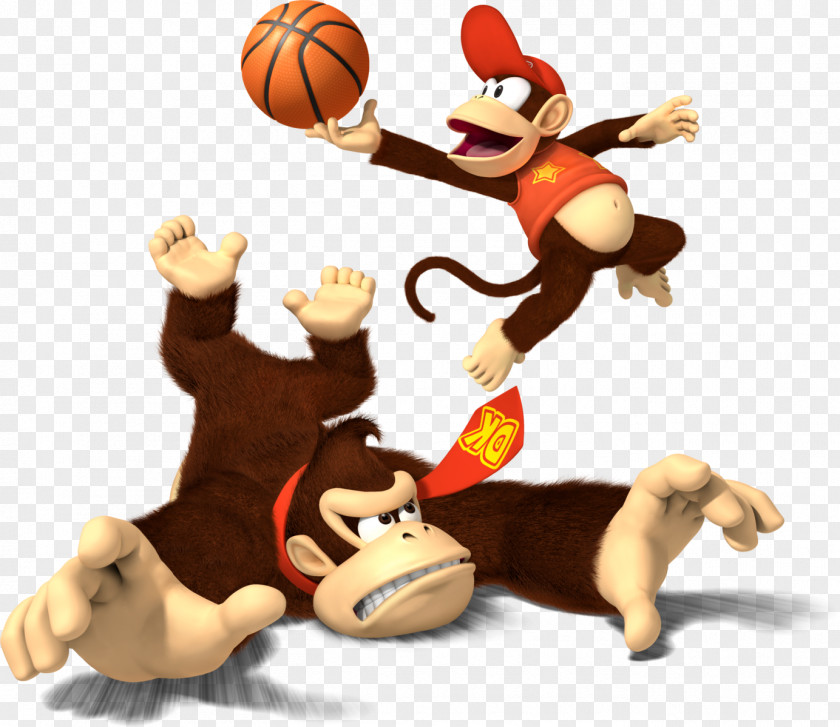 Yoshi Donkey Kong Country Mario Sports Mix Wii PNG