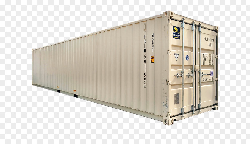 Container Shipping Cargo Intermodal Box PNG