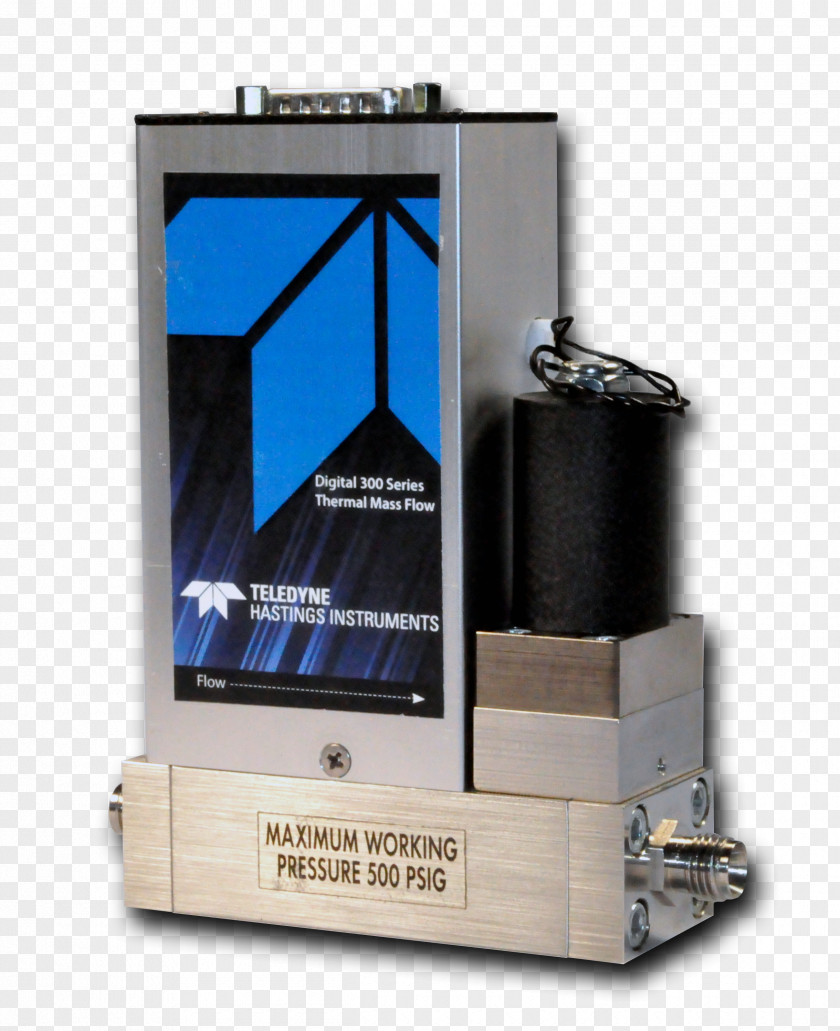 Mass Flow Meter Thermal Controller Measurement Rate PNG