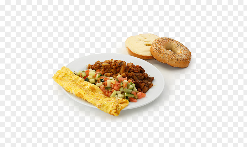 Bagel Full Breakfast Lox Omelette Jewish Cuisine PNG