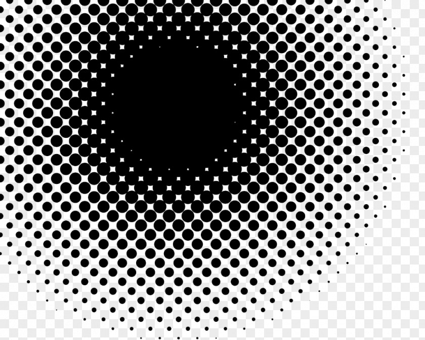 Halftone Black And White Stock Photography PNG