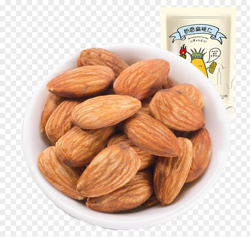 Ichiban Shop Salt Baked Flat Peach Saturn Almond Nut Snack Baking PNG