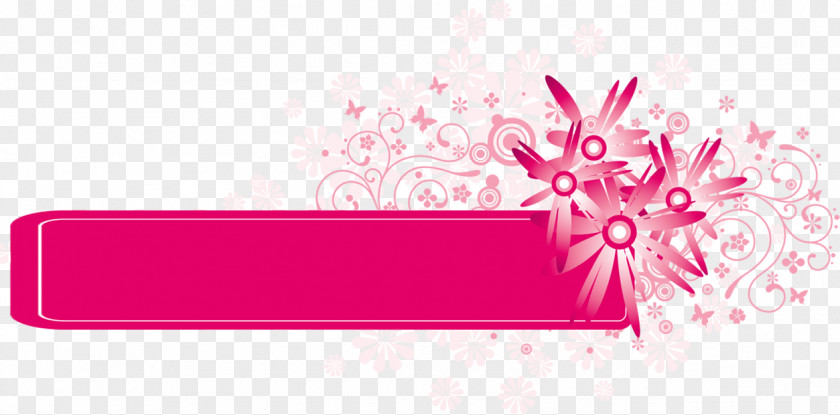 Rose Flowers Tag Labels Pink Red PNG