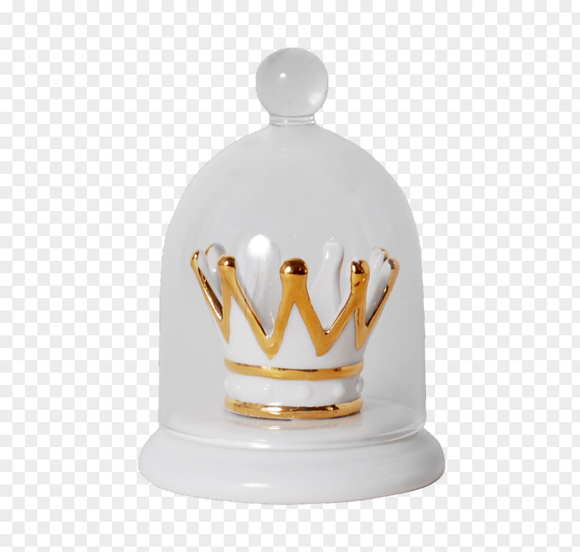 Crown Jewels Porcelain Tableware Jar Gold Cloche PNG