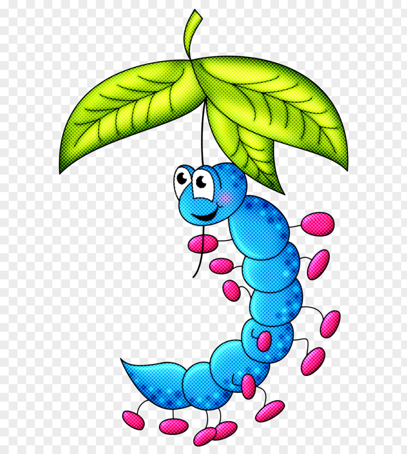 Leaf Flower Cartoon Character Area PNG