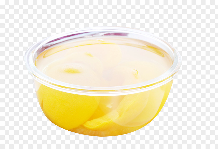 Lemonade In A Glass Bowl PNG
