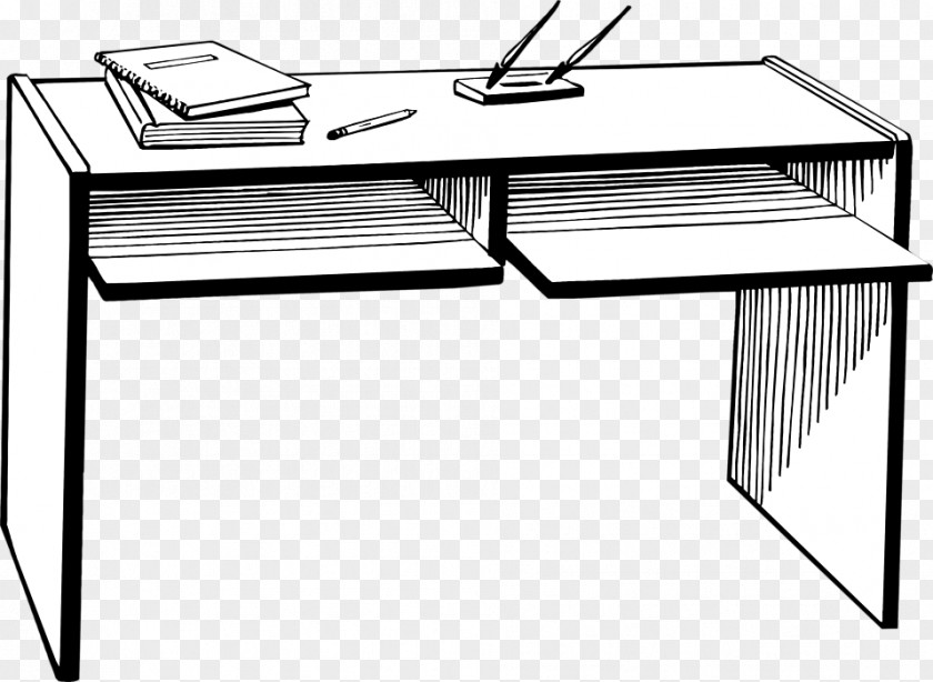 Office Desk Table Clip Art PNG
