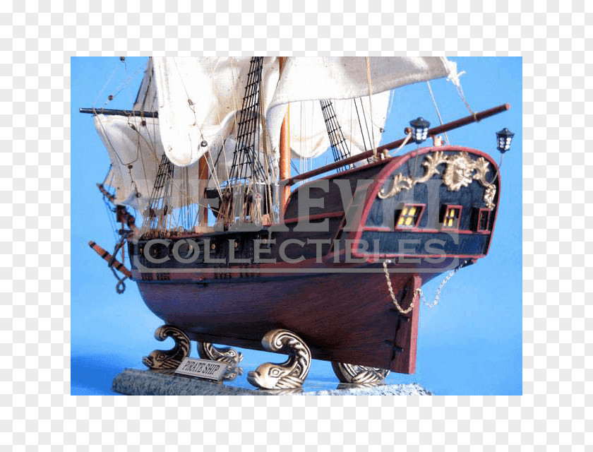 Pirates Of The Caribbean Ship Schooner Caravel East Indiaman Galleon Replica PNG