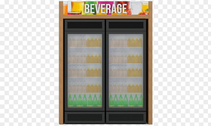 Window Refrigerator Display Case PNG