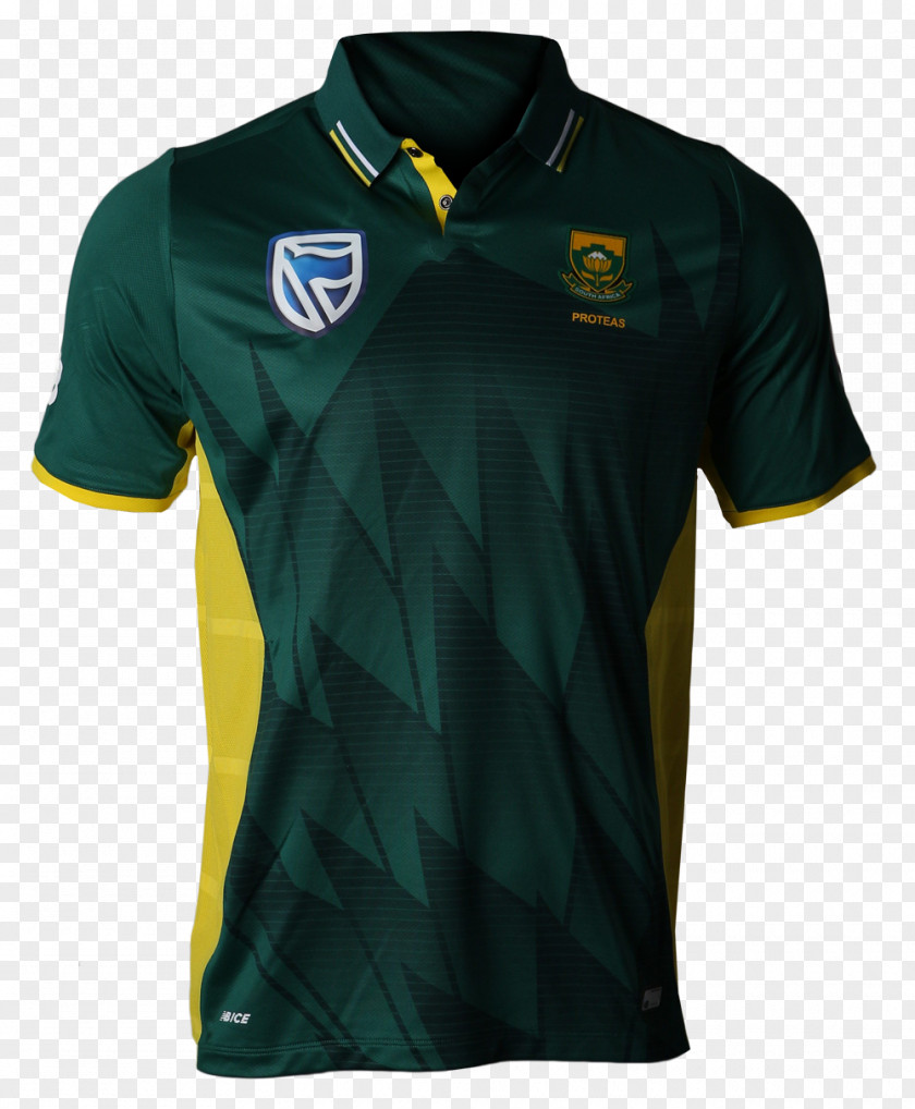 Cricket Jersey South Africa National Team T-shirt Polo Shirt Uniform PNG