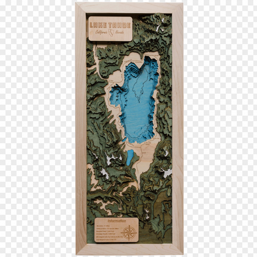 Lake Tahoe Basin Management Unit Mount Rose Ski Map PNG