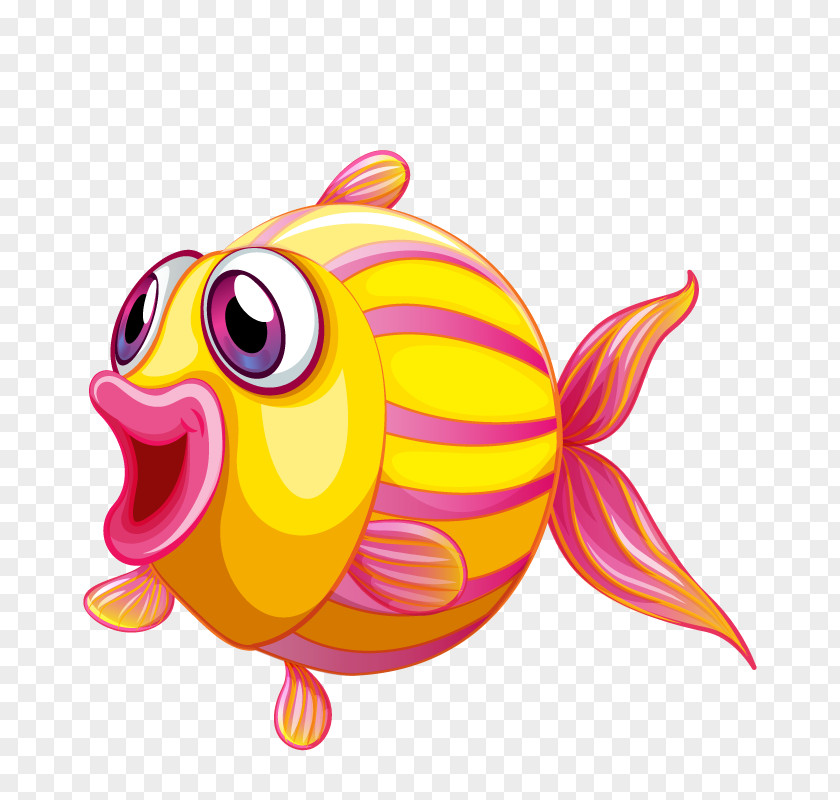 Ocean Animals Fish Vector Graphics Royalty-free Clip Art Cartoon PNG