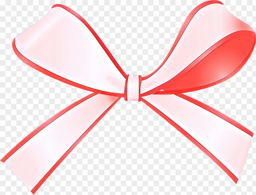 Red Ribbon Pink Line PNG